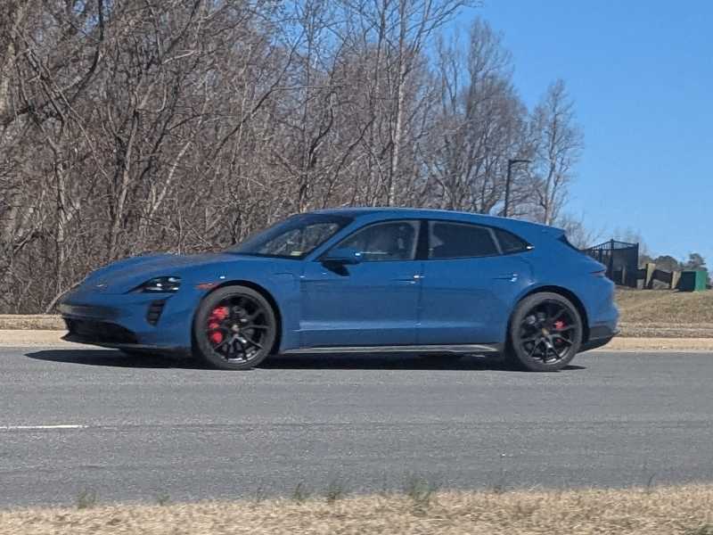 Porsche Taycan Sport Turismo spotted in Richmond