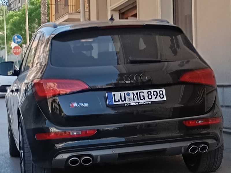 Audi RS Q5 spotted in Palma di Montechiaro