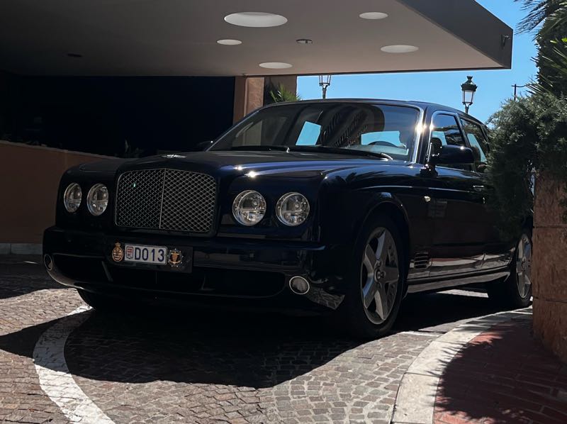 Bentley Mulsanne spotted in Monaco