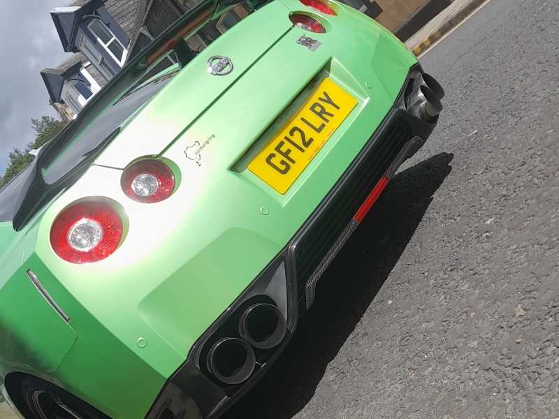 Nissan GT-R spotted in Peebles