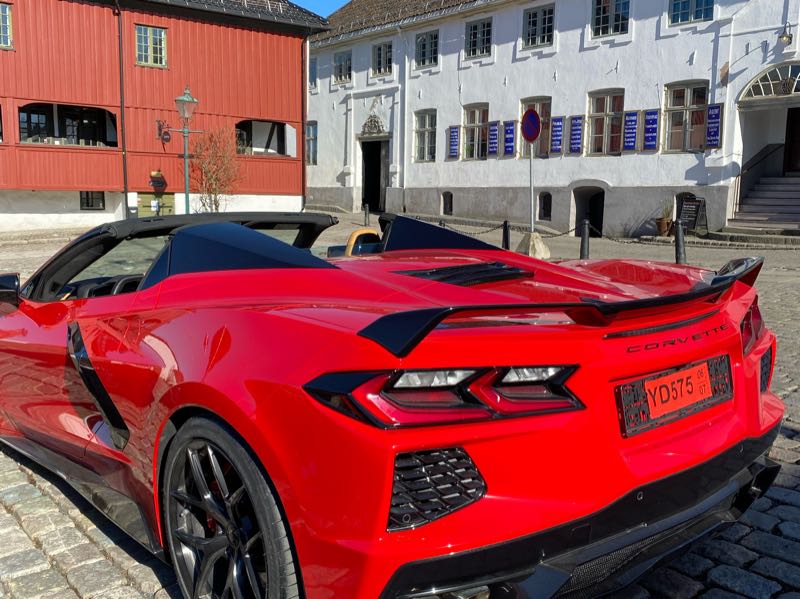 Chevrolet Corvette spotted in Moss