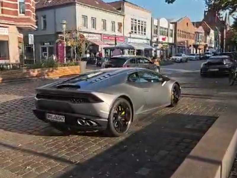 Lamborghini Huracán spotted in Neumünster