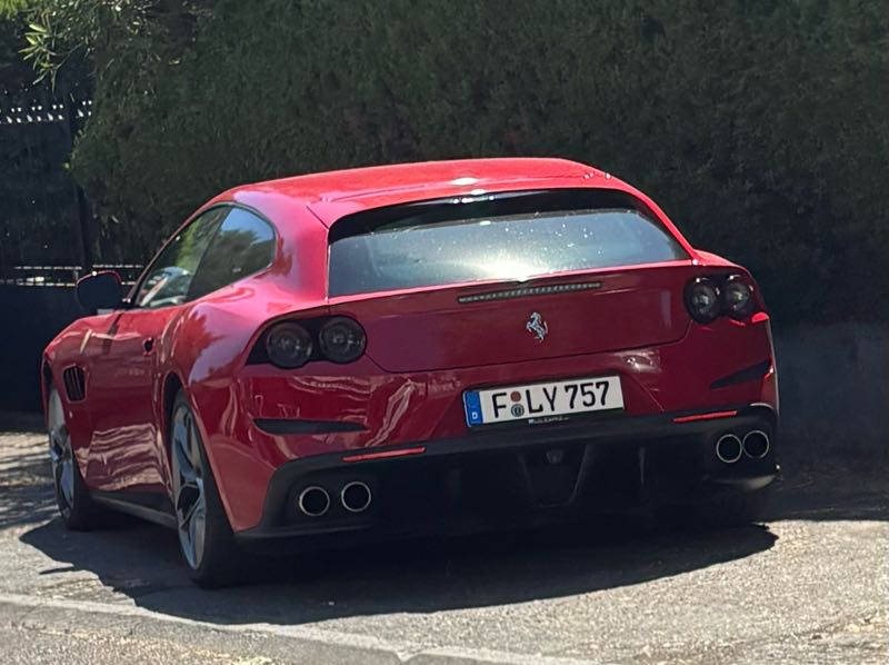 Ferrari GTC4Lusso spotted in Juan-les-Pins