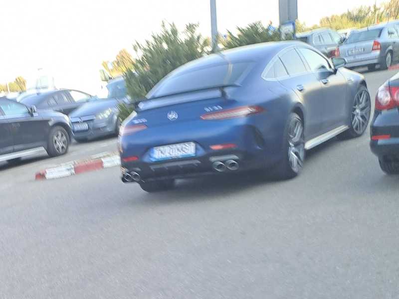 Mercedes-Benz AMG GT spotted in Racoviţa
