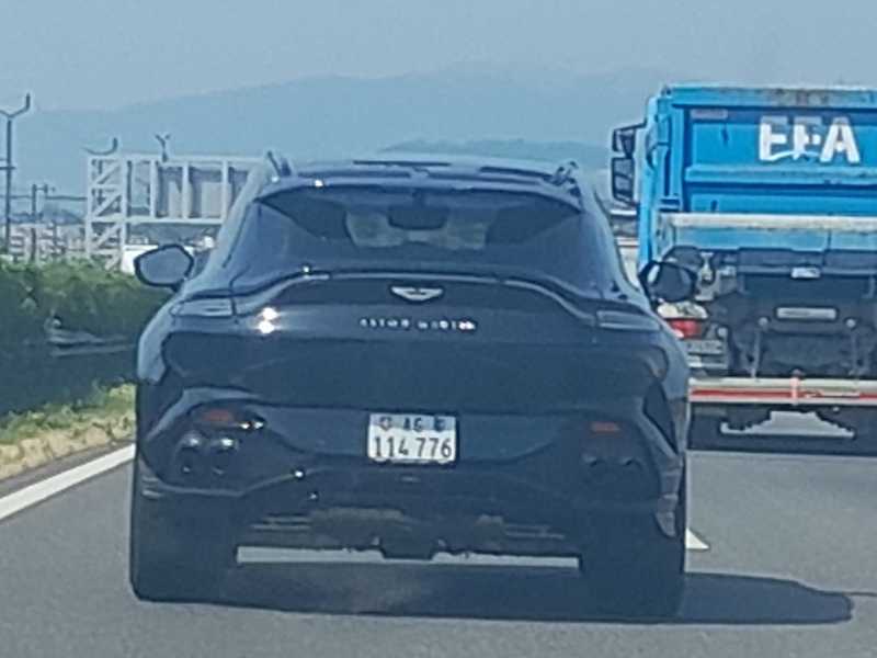 Aston Martin DBX (2020) spotted in Morocco, Morocco