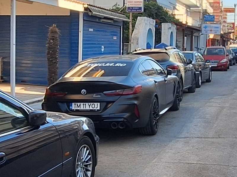 BMW M8 spotted in Kateríni