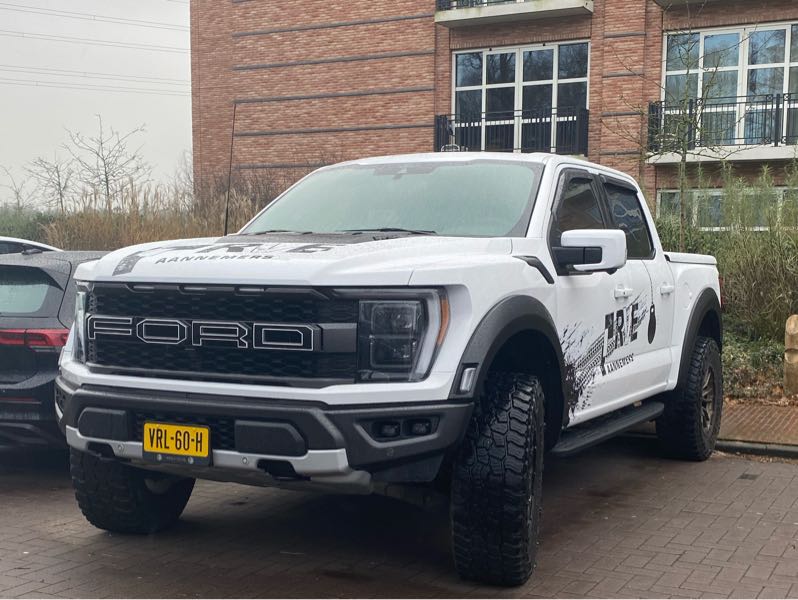 Ford Raptor spotted in Apeldoorn
