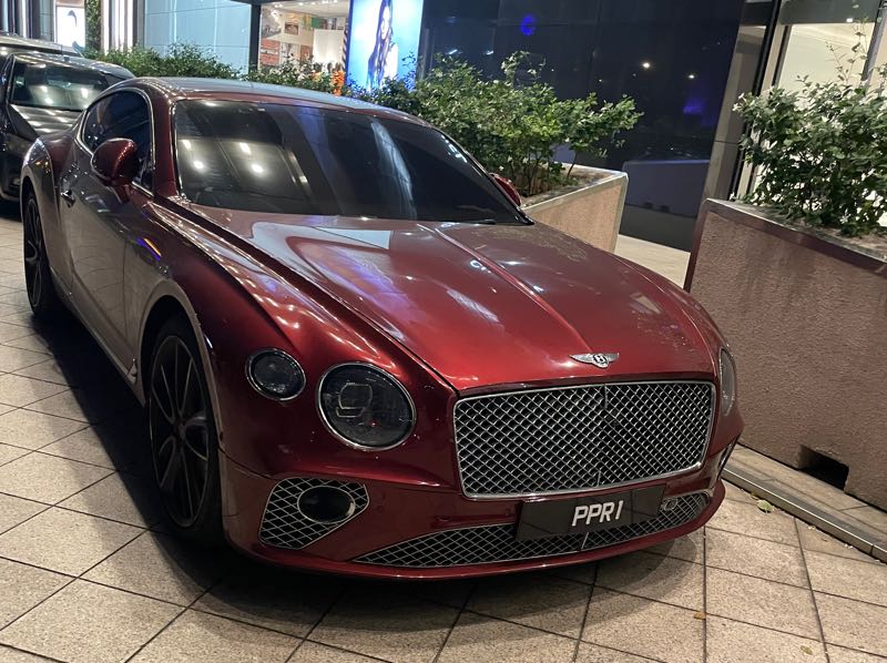 Bentley Continental GT (2022) spotted in Kuala Lumpur, Malaysia