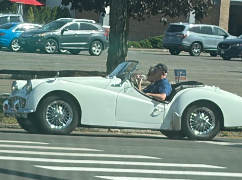 Triumph TR3 spotted in Fairfield