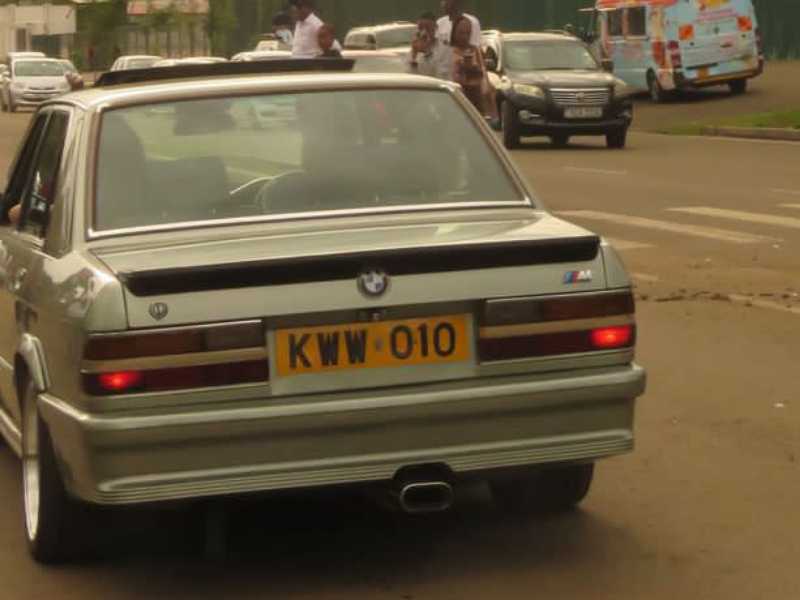 BMW M3 spotted in Nairobi