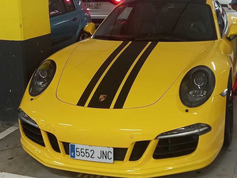 Porsche 911 spotted in Las Palmas de Gran Canaria