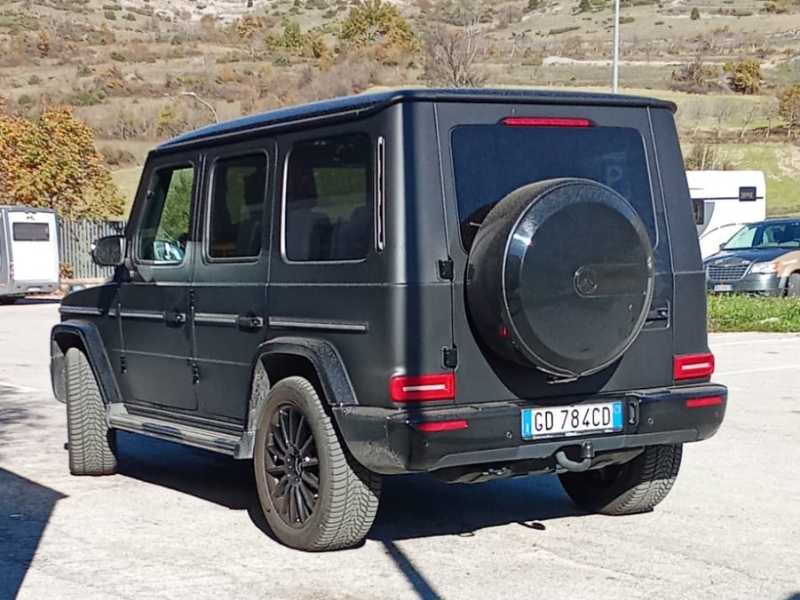 Mercedes-Benz G-Class spotted in Sulmona