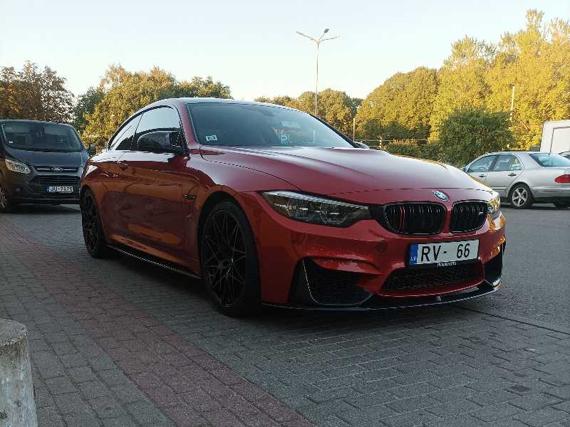 BMW M4 spotted in Liepāja
