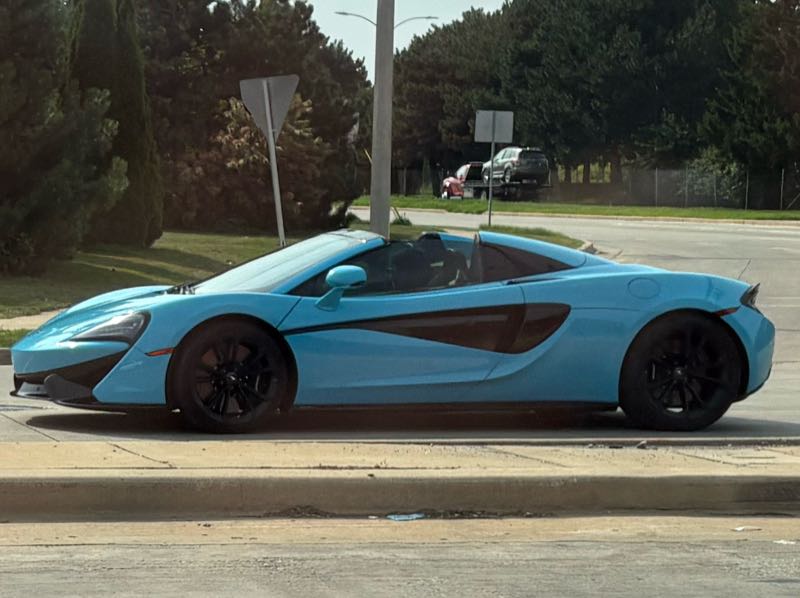 McLaren 570S spotted in Milwaukee