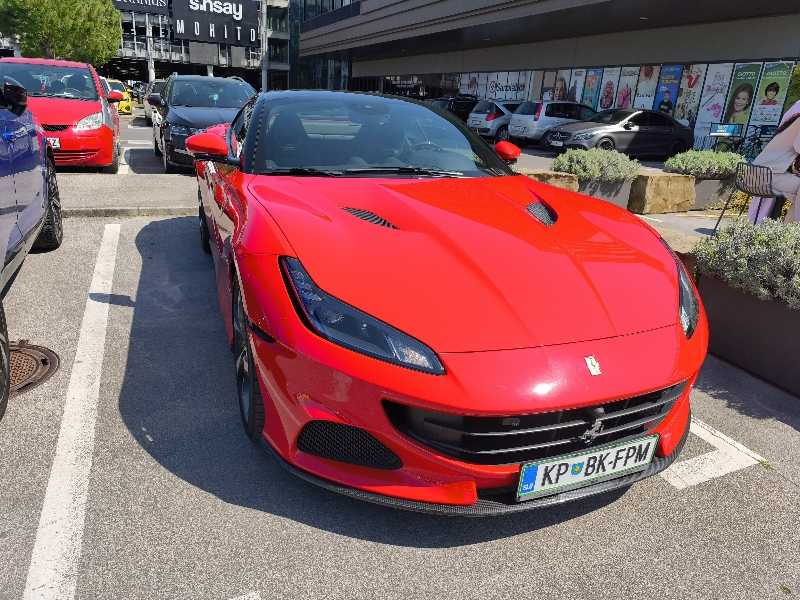 Ferrari Roma (2020) spotted in Koper, Slovenia