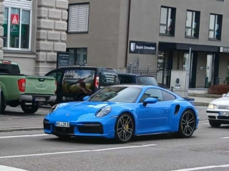 Porsche 911 Turbo S spotted in Kempten (Allgäu)