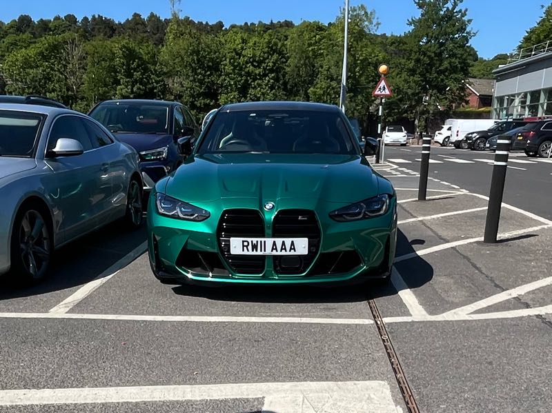 BMW M3 spotted in Livingston
