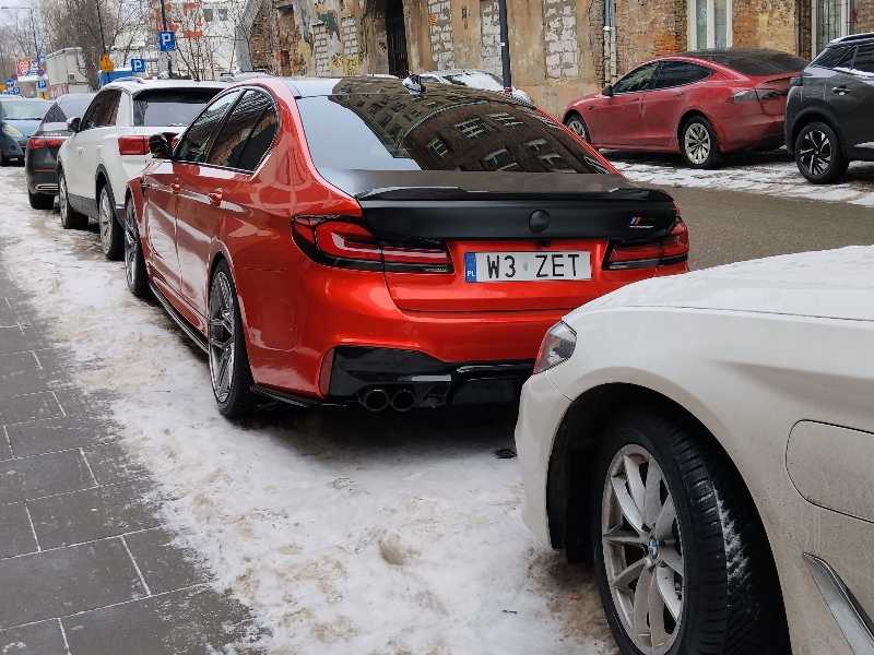 BMW M5 (2018) spotted in Warsaw, Poland