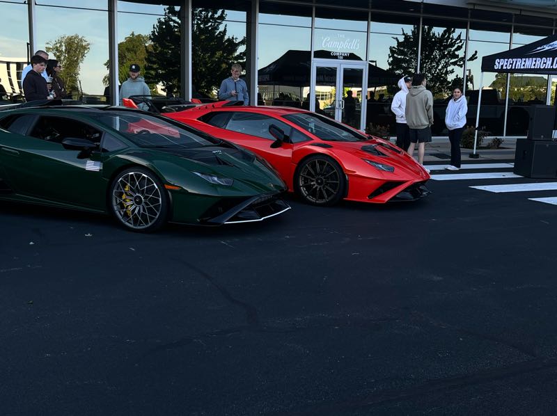 Lamborghini Huracán spotted in Rogers