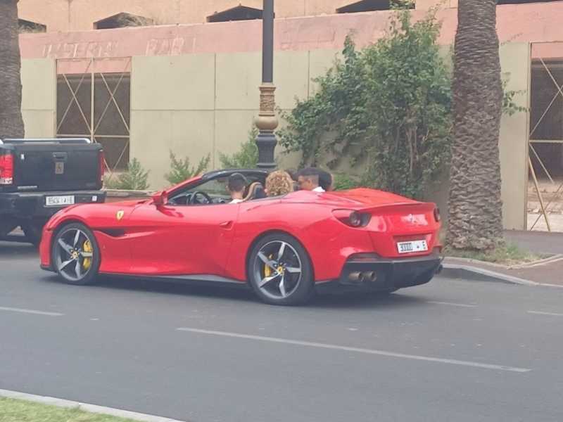 Ferrari California T (2018) spotted in Marrakesh, Morocco