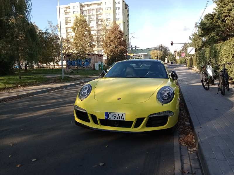 Porsche 911 (2015) spotted in Bydgoszcz, Poland