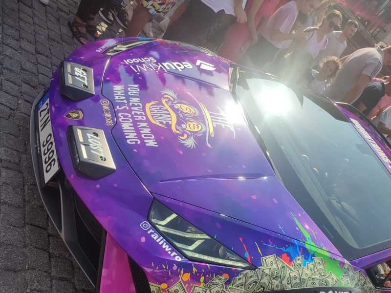 Lamborghini Huracán spotted in Sibiu