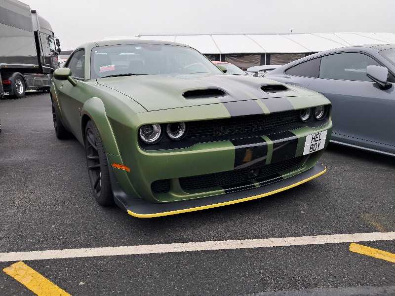 Dodge Challenger Hellcat spotted in Derby