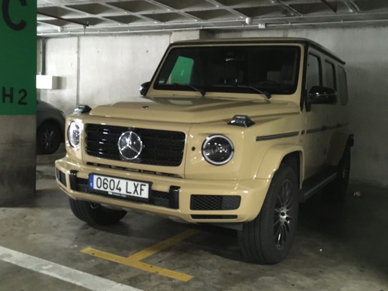 Mercedes-Benz G-Class (2020) spotted in Helechosa, Spain