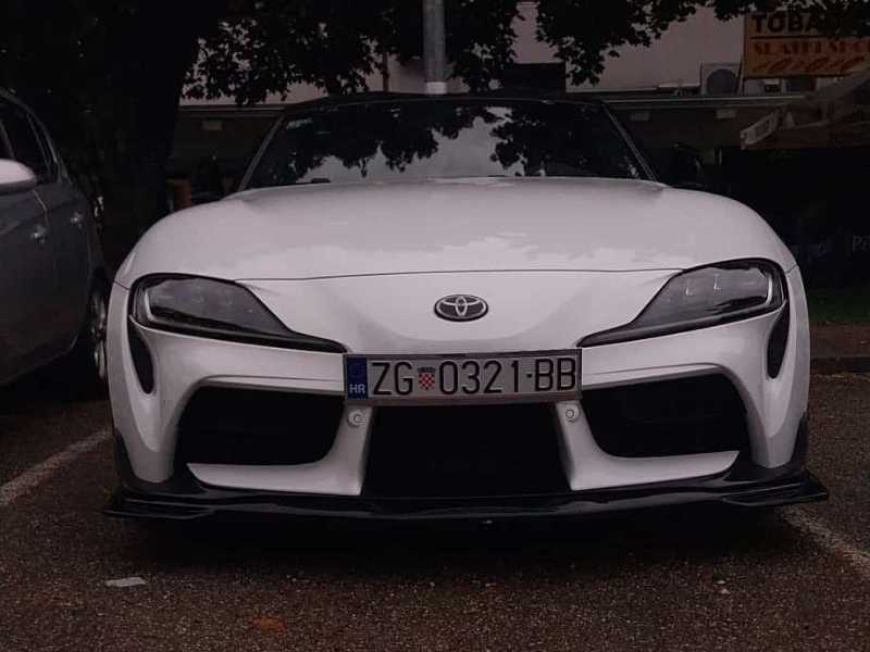 Toyota Supra spotted in Zagreb