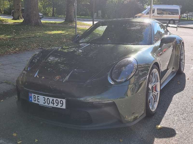 Porsche 911 GT3 spotted in Fredrikstad