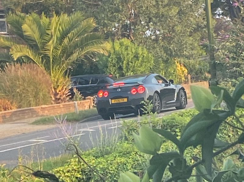 Nissan GT-R spotted in Worthing