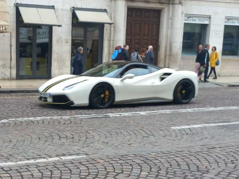 Ferrari 488 Spider spotted in Verona