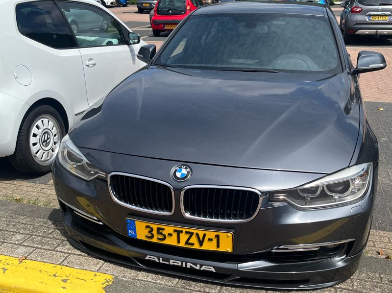 BMW Alpina B3 spotted in Rotterdam