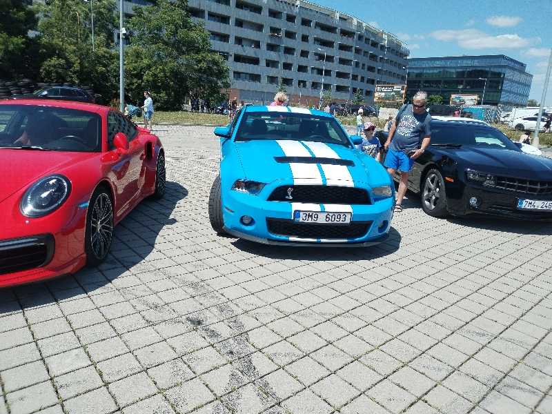 Ford Mustang (2013) spotted in Olomouc, Czechia