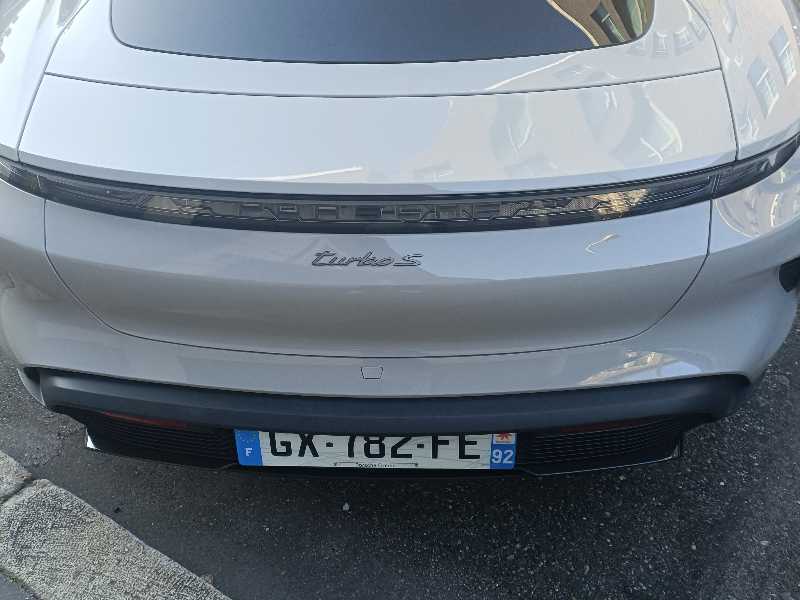 Porsche Taycan Turbo S spotted in Lyon