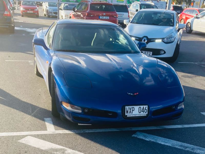 Chevrolet Corvette spotted in Kalmar
