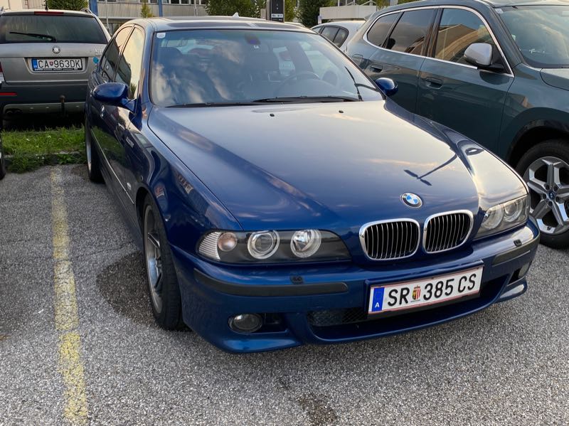 BMW M5 spotted in Steyr