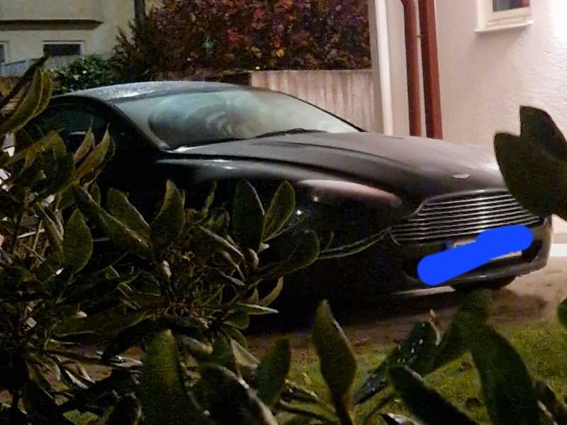 Aston Martin DB9 spotted in Varberg