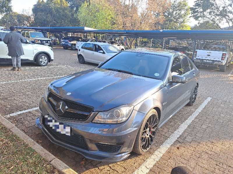 Mercedes-Benz C63 AMG (2012) spotted in Ekangala, South Africa