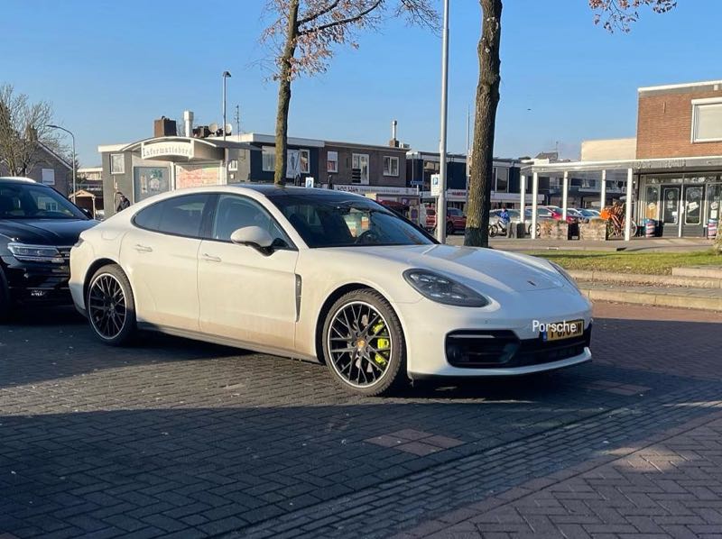 Porsche Panamera spotted in Emmen