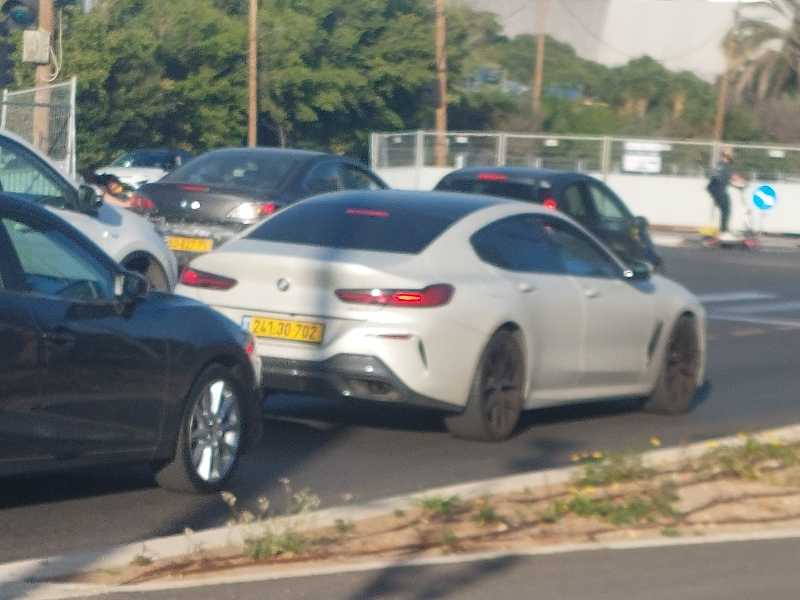 BMW M8 Gran Coupe spotted in Tel Aviv