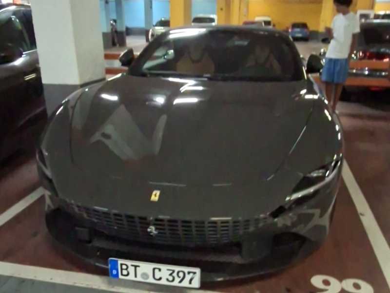 Ferrari Roma (2021) spotted in Karnataka, India