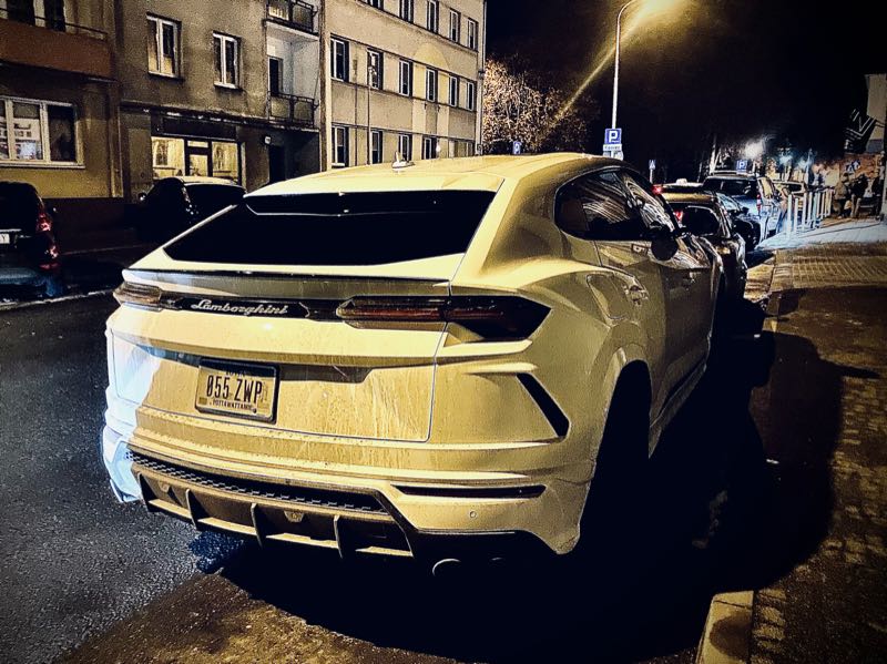 Lamborghini Urus spotted in Rzeszów