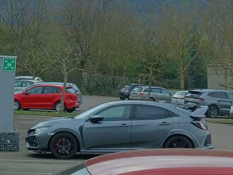 Honda Civic Type R spotted in Trier