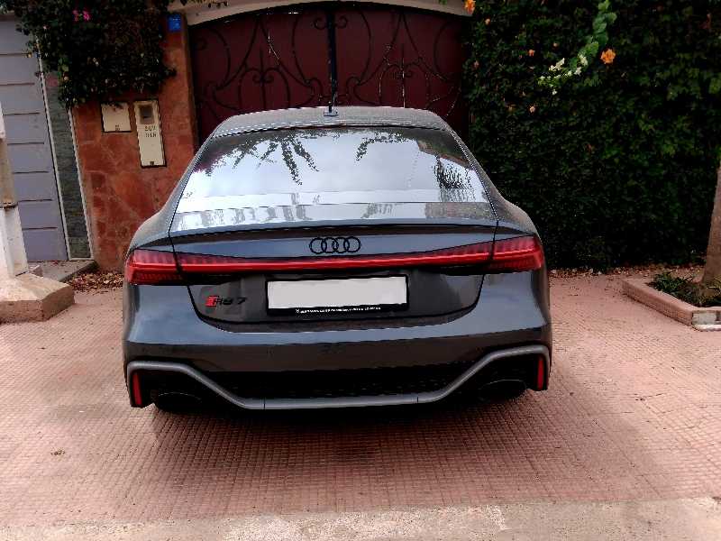 Audi RS7 spotted in Agadir