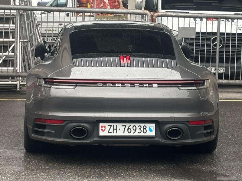 Porsche 911 spotted in Chur