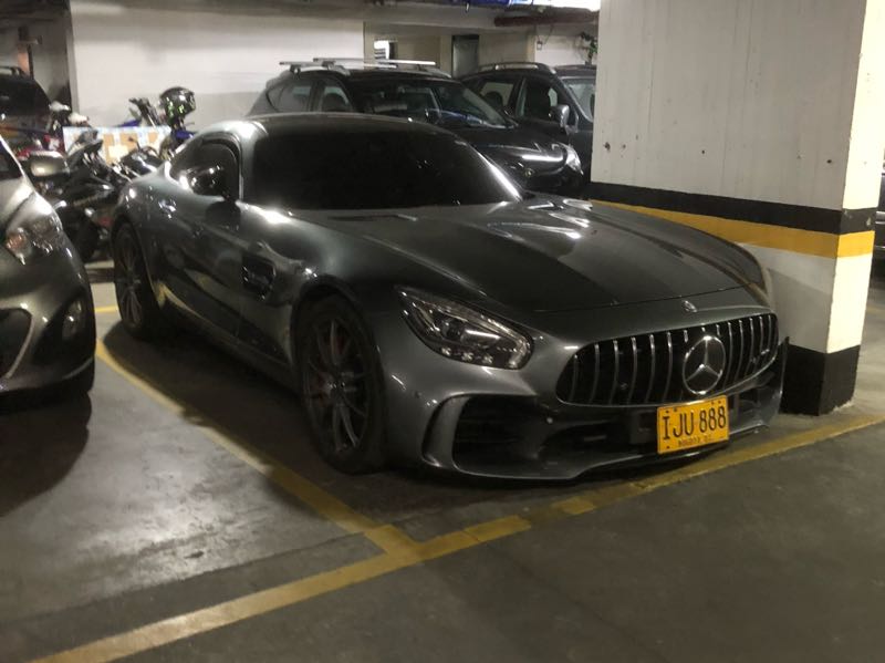 Mercedes-Benz AMG GT spotted in Bogotá