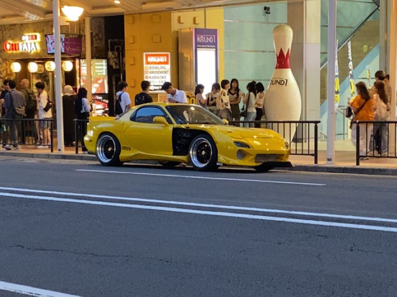 Mazda RX-7 spotted in Kyoto