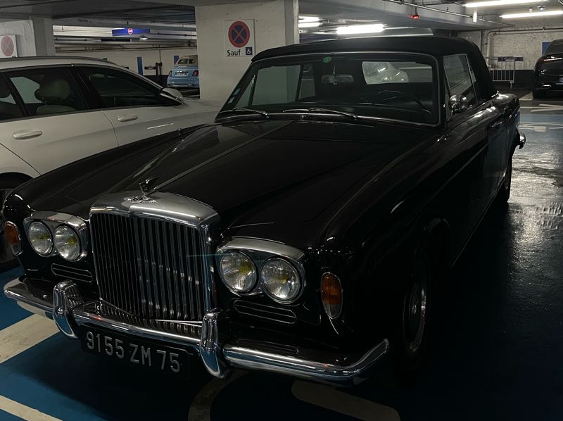 Bentley Continental spotted in Paris
