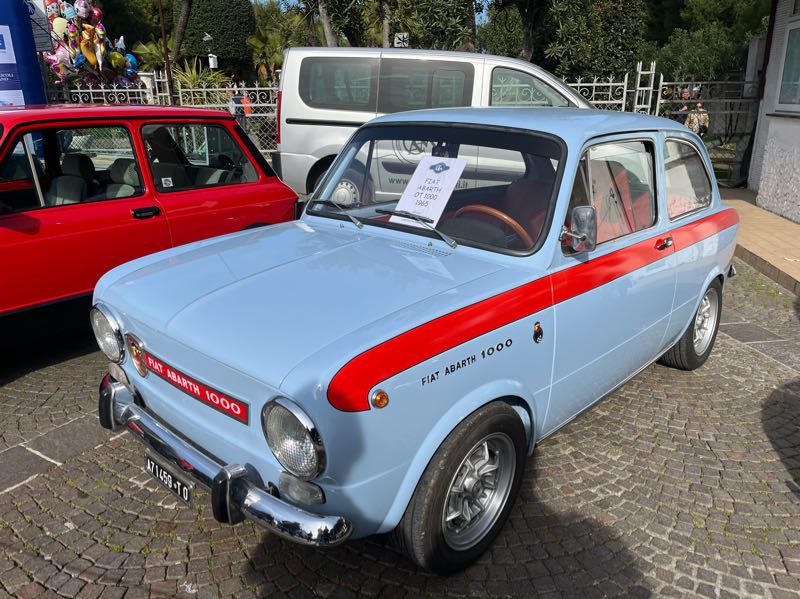 Fiat Abarth 1000 spotted in Civitanova Marche